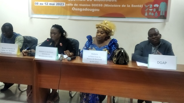 Burkina/Santé : Le personnel du laboratoire de biologie médicale outillé sur la biosécurité, biosûrété et de la gestion du biorisque  