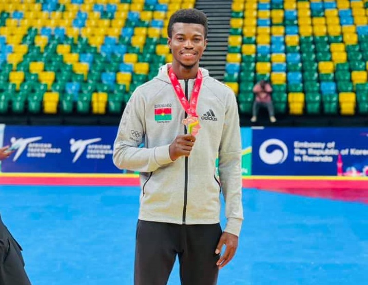 Taekwondo : Le Burkinabè Faysal Sawadogo rêve d’une médaille olympique à Paris 2024