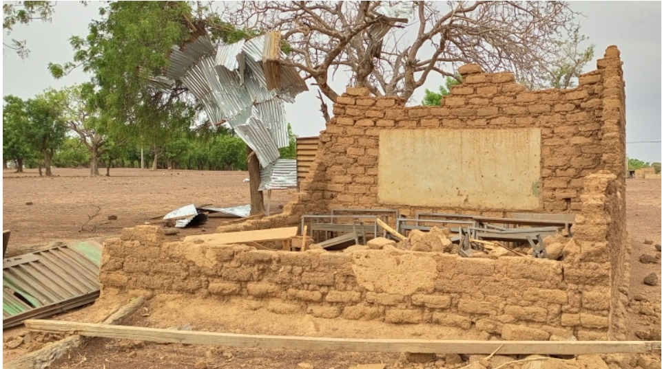 Burkina (Zandoma) : Douze blessés dans l’effondrement d’une école franco-arabe à Bassi