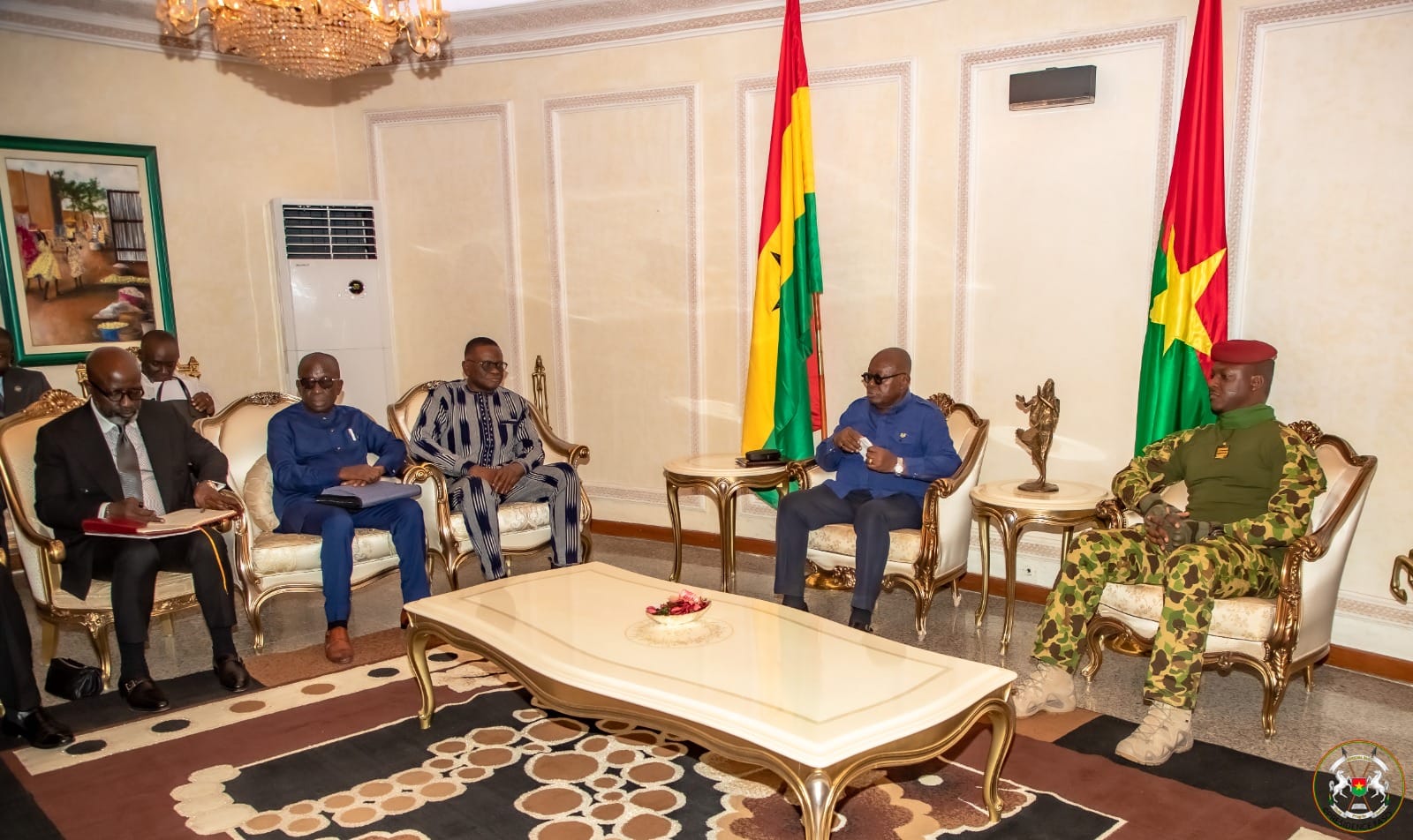 Coopération Burkina Faso/Ghana : Le Président Nana AKUFO-ADDO à Ouagadougou 