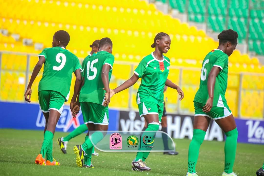 Tournoi UFOA-B Dames U20 : Le Burkina Faso écrase le Niger 8-0 et file en demi-finale