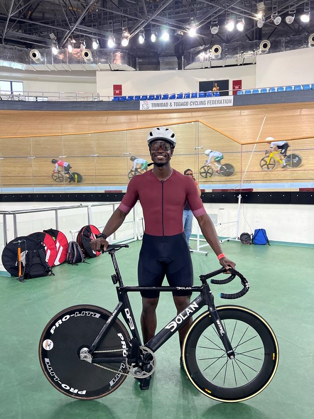 Cyclisme en salle : Des Etats-Unis, Abdoul Imaan Ouédraogo veut faire briller le Burkina Faso