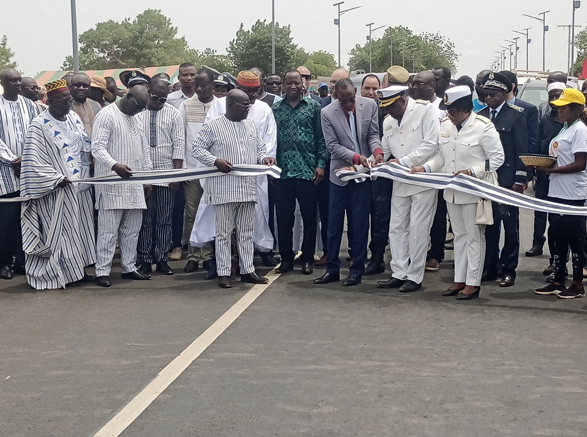 Infrastructures routières : Le Premier ministre inaugure la route Guiba-Garango