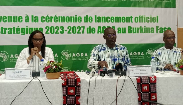 Burkina/Agriculture : L’ONG AGRA lance son plan stratégique 2023-2027 