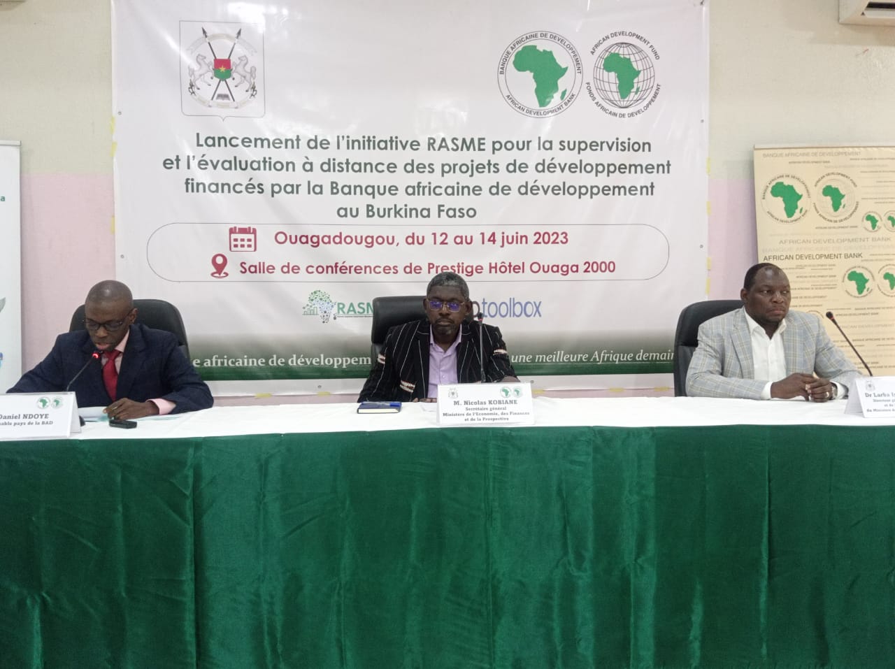 Supervision à distance des projets financés par la BAD : Le Burkina Faso entame une expérience de déploiement de la solution informatique RASME 