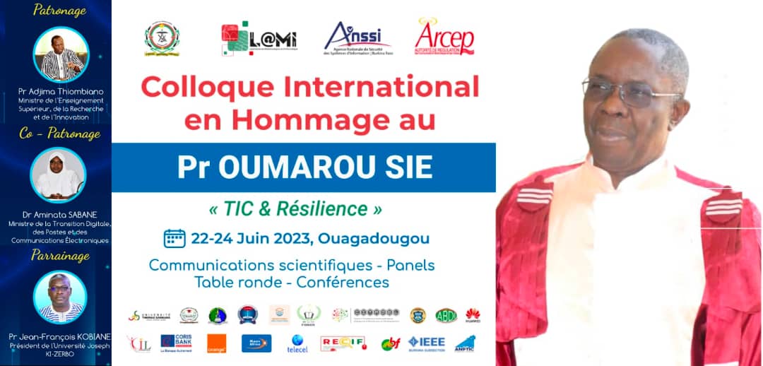Colloque International en hommage au Pr Oumarou SIE du 22 au 24 juin 2023