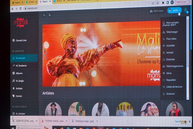 Musique burkinabè : « Mamzik.com », une plateforme de streaming lancée