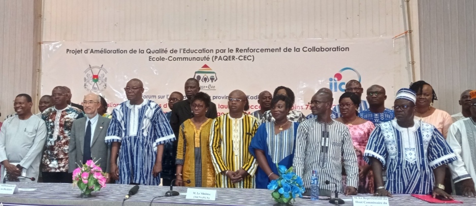 Province du Kadiogo : Un forum pour promouvoir l’accès à une éducation de qualité
