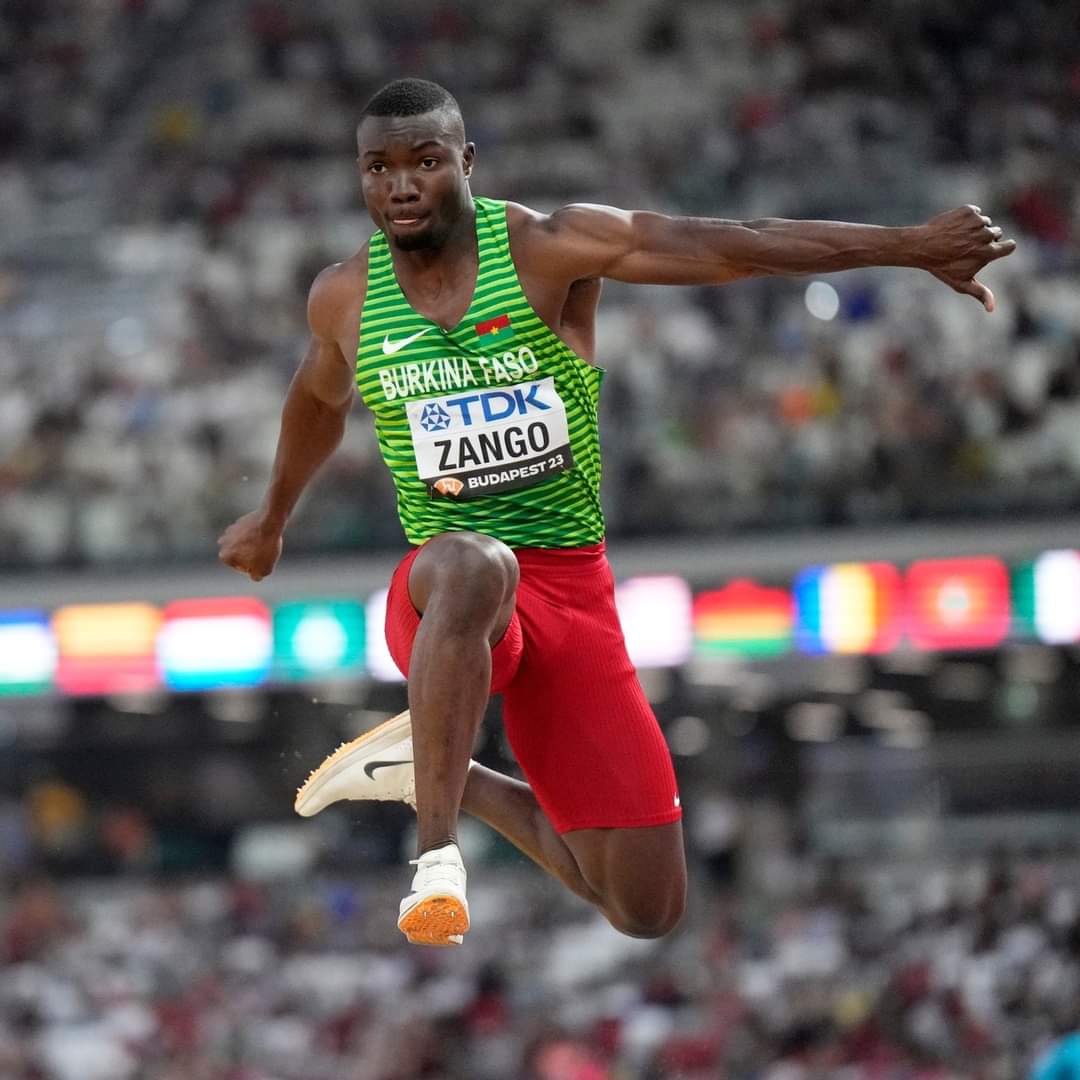 Burkina/Triple saut : « Avec le titre de champion du monde, je me vois insufflé d’un sentiment d’invincibilité », confie Hugues Fabrice Zango