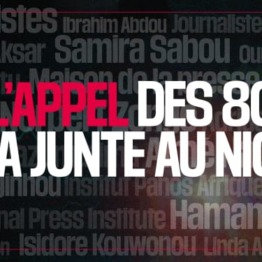 Niger : À l’initiative de RSF, 80 journalistes, patrons de médias et défenseurs de la liberté de la presse africains lancent un appel solennel à la junte 