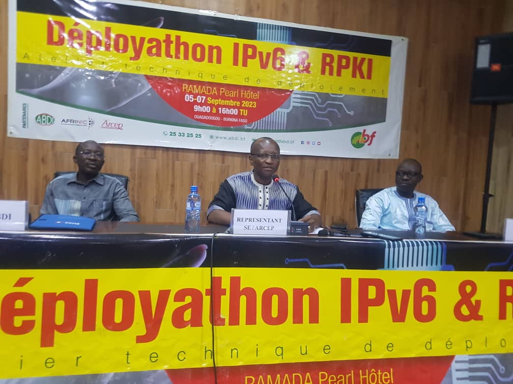 Burkina/ Développement d’internet : Vers l’opérationnalisation des identifiants IPV6 et RPKI au profit des opérateurs 