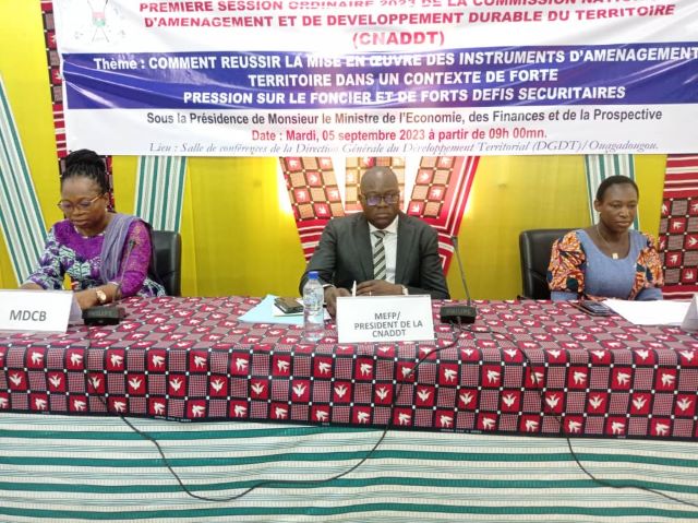 Burkina : Le gouvernement veut réussir la mise en œuvre des instruments d’aménagement du territoire