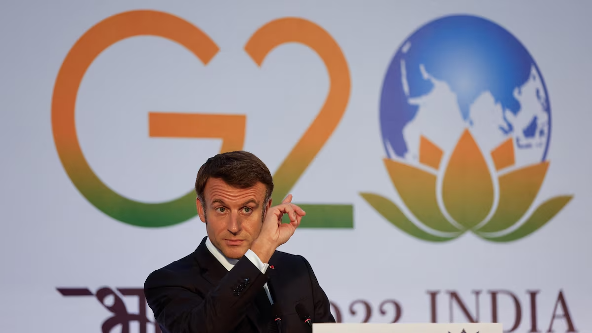 Situation politique au Niger : « Nous ne reconnaissons aucune légitimité aux déclarations des putschistes », déclare le président français au G20