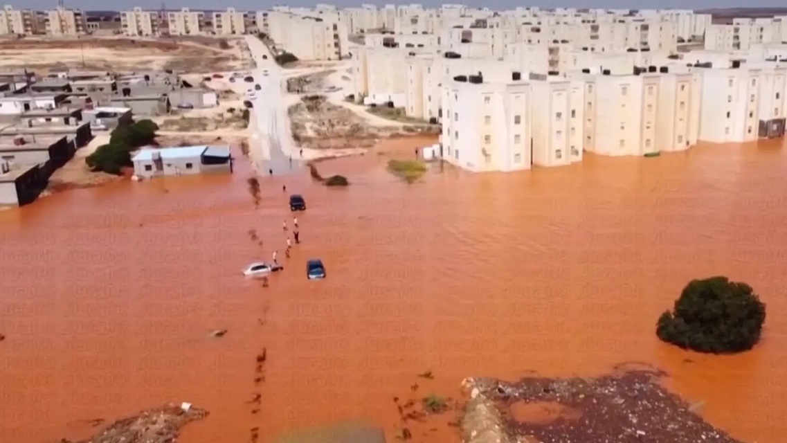 Inondations en Libye : Plus de 2 300 morts, 5 000 personnes portées disparues et environ 7 000 blessés   
