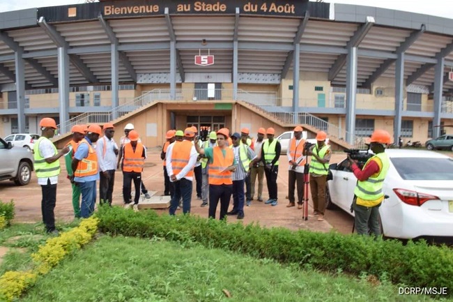 Burkina/Sport : La réhabilitation du stade du 4-Août, un chantier sans fin…