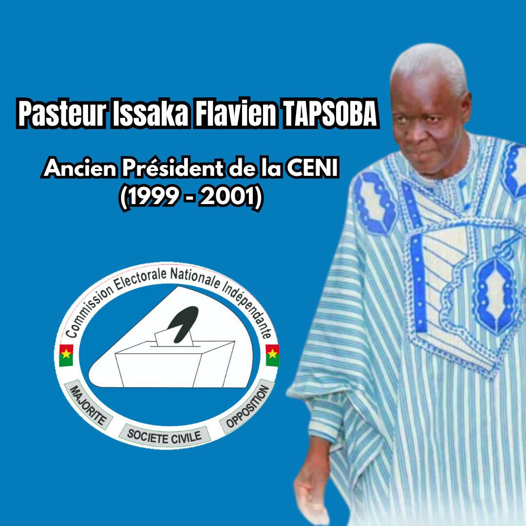 Burkina : L’ancien président de la CENI, le pasteur Issaka Flavien Tapsoba, est décédé 