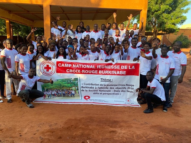 Camp national jeunesse de la Croix-Rouge burkinabè : Des jeunes à l’école de l’engagement humanitaire