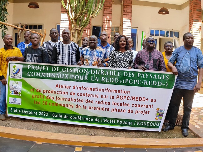 Burkina/Environnement : Des journalistes des radios locales outillés sur la gestion durable des paysages communaux