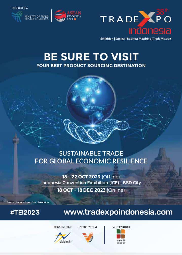 Ouverture de la 38ème édition de la foire indonésienne dénommée « Trade Expo Indonesia (TEI) »