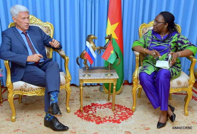 Burkina - Russie : L’ouverture d’une ambassade russe à Ouagadougou en perspective