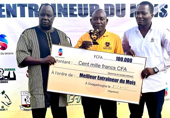 Championnat de 1re division burkinabè : Mouni Kouanda de l’ASEK désigné meilleur entraîneur du mois de septembre