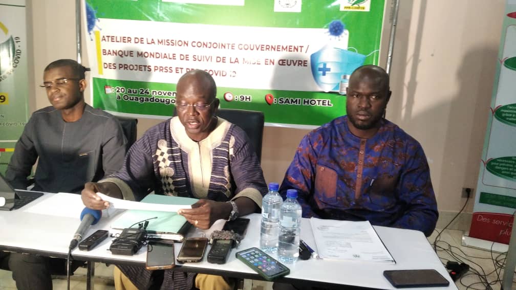 Burkina/ Projets de renforcement des services de santé et de riposte au Covid-19 : Les acteurs passent en revue la mise en œuvre des activités sur le terrain 