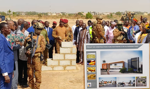 Mines : Pour la première fois de son histoire, le Burkina va raffiner son or chez lui