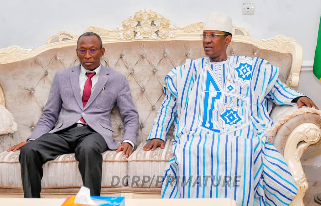 Coopération Mali - Burkina : Le premier ministre Appollinaire Kyélème de Tambèla porteur d’un message du président de la transition burkinabè à son homologue malien