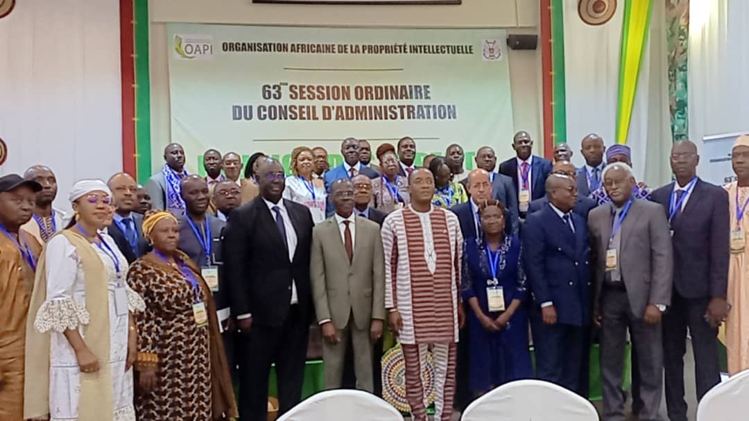 Organisation africaine de la propriété intellectuelle : La 63 e session ordinaire du conseil d’administration lancée