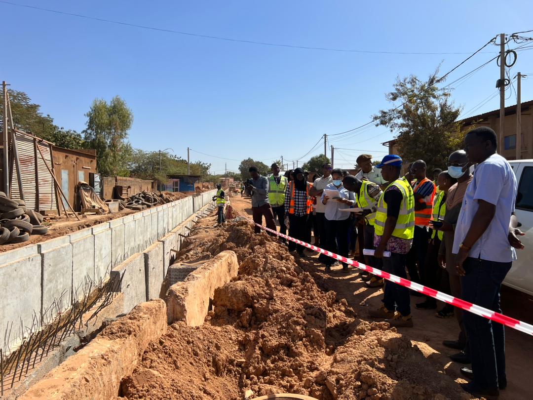 Aménagement urbain : La BOAD visite des chantiers dans les arrondissements 5 et 6 de Ouagadougou