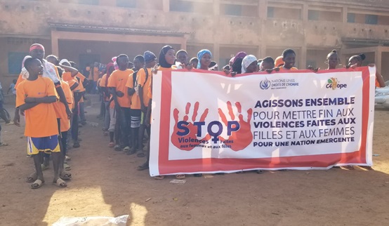 Violences basées sur le genre : L’association C4 Hope sensibilise des élèves à Ouagadougou