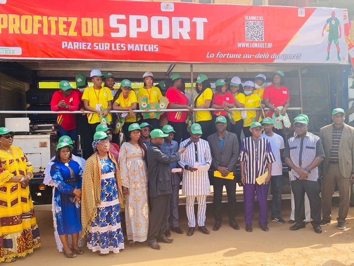Burkina Faso : La LONAB lance un road show pour promouvoir son jeu en ligne « Pari sportif »