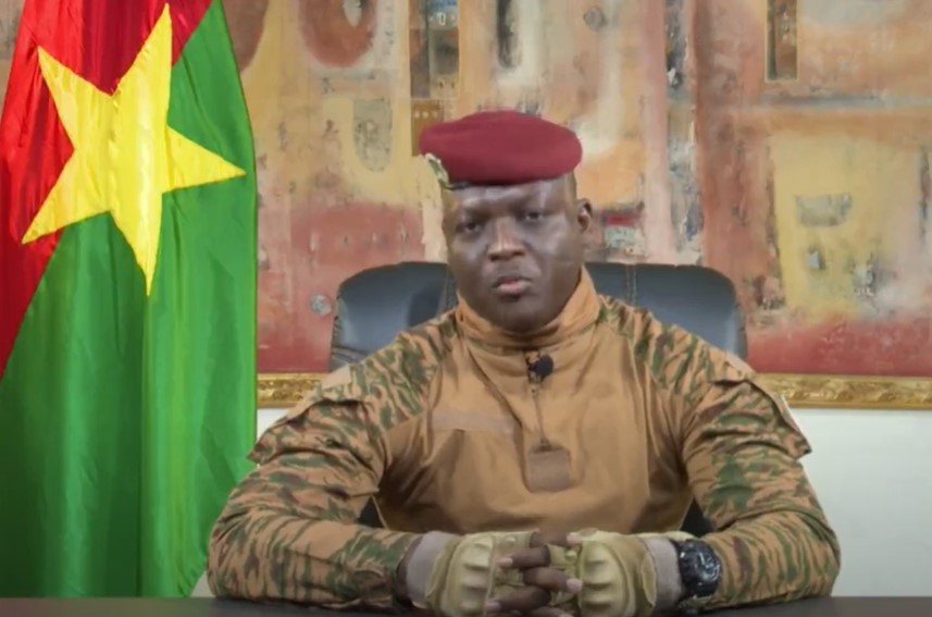 Burkina Faso : Le capitaine Ibrahim Traoré annonce de grandes initiatives pour 2024