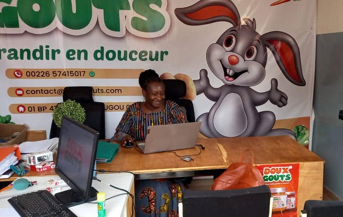 Entrepreneuriat féminin : Sandrine Ouoba, la reine des purées pour bébés
