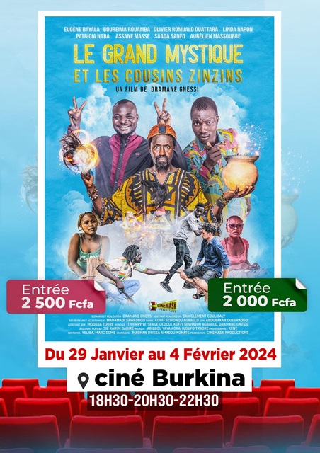 Burkina / Cinéma : Un mystique et deux cousins s’invitent sur le grand écran 
