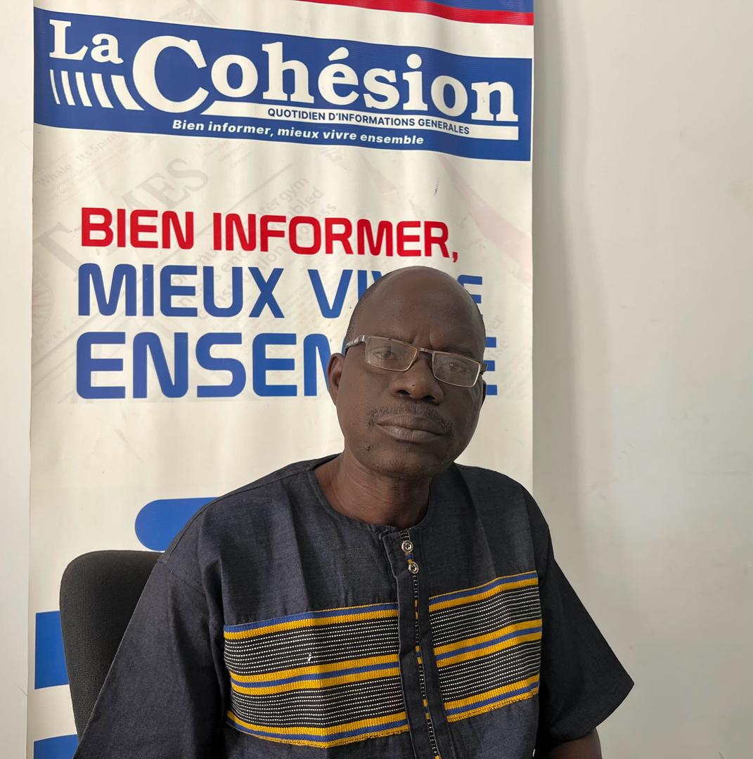 Média/ Journal ‘’La Cohésion’’ : « Nous lançons un appel aux directeurs de communication des ministères à nous soutenir, pas pour nous donner de l’argent mais de nous intégrer dans leurs activités… » Idrissa Birba, rédacteur en chef