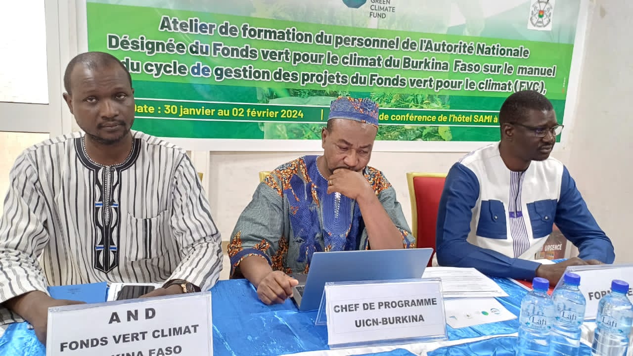 Burkina / Fonds vert pour le climat : Une formation pour orienter les entités accréditées vers les domaines d’intervention climatiques méritants 