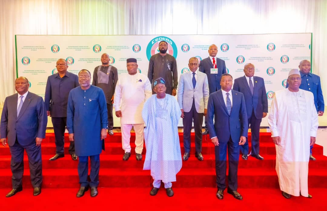 CEDEAO : Un sommet extraordinaire sur le retrait du Burkina, du Mali et du Niger
