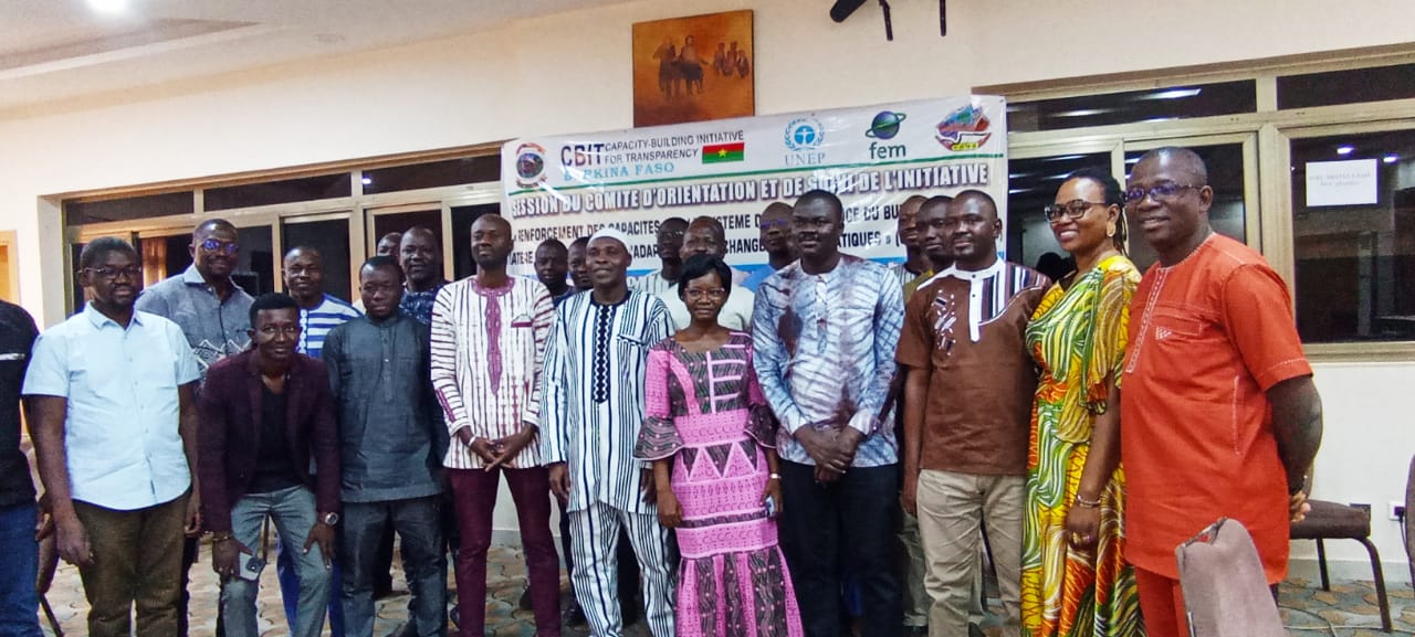 Burkina/ Changement climatique : Les membres du comité d’orientation et de suivi de l’initiative CBIT examinent le rapport final de mise en œuvre 