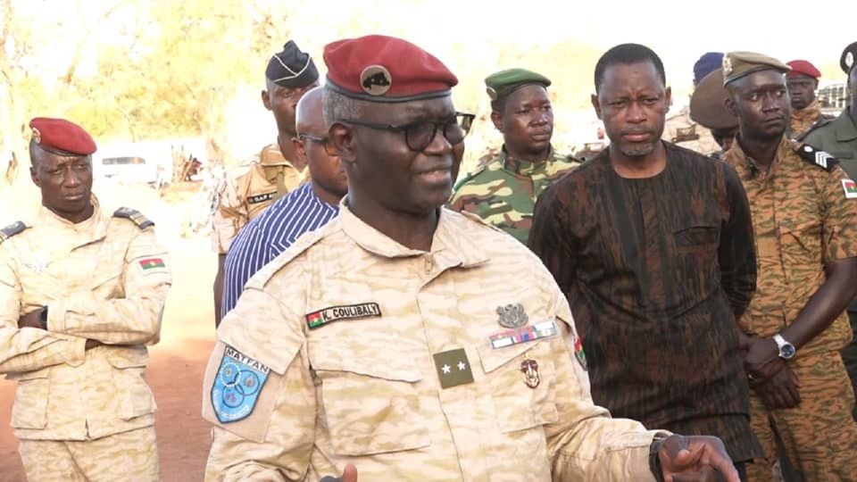Burkina / Lutte contre le terrorisme : Le ministre Kassoum Coulibaly galvanise  les Forces combattantes du Nord