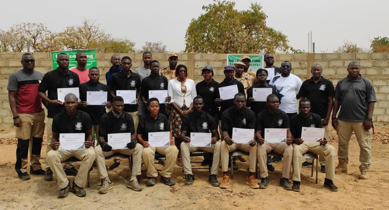 Burkina/Sécurité privée : La 4e promotion de US Consulting prête à servir