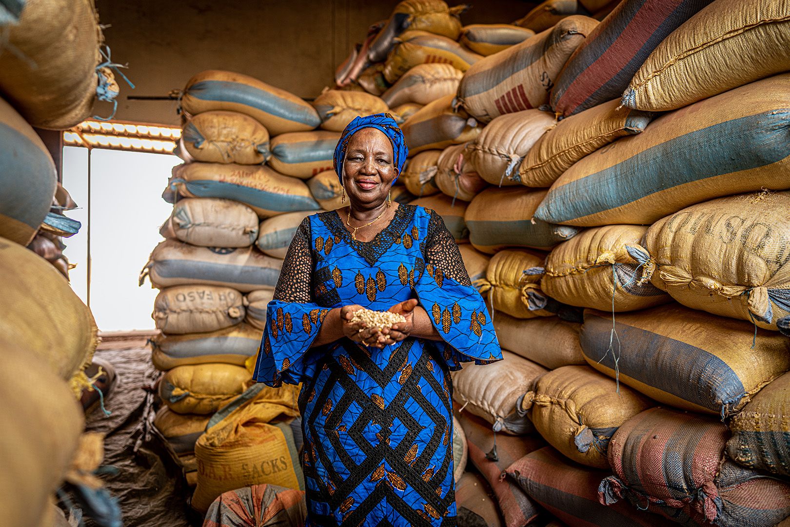 Burkina : Adja Mamounata Velegda, la femme qui transforme des petites sommes en milliards 