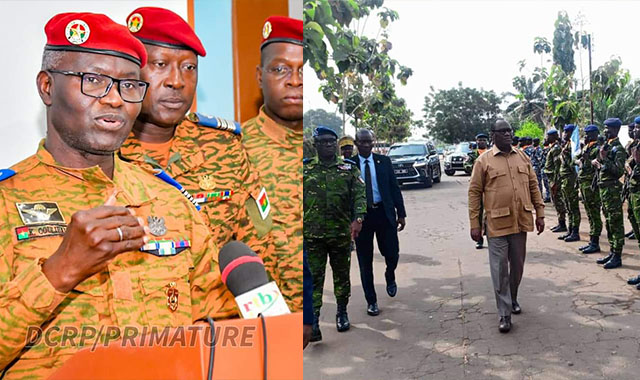 Burkina -Cote d’Ivoire : Des autorités militaires de la Côte d’Ivoire souhaitent rencontrer leurs homologues du Burkina 