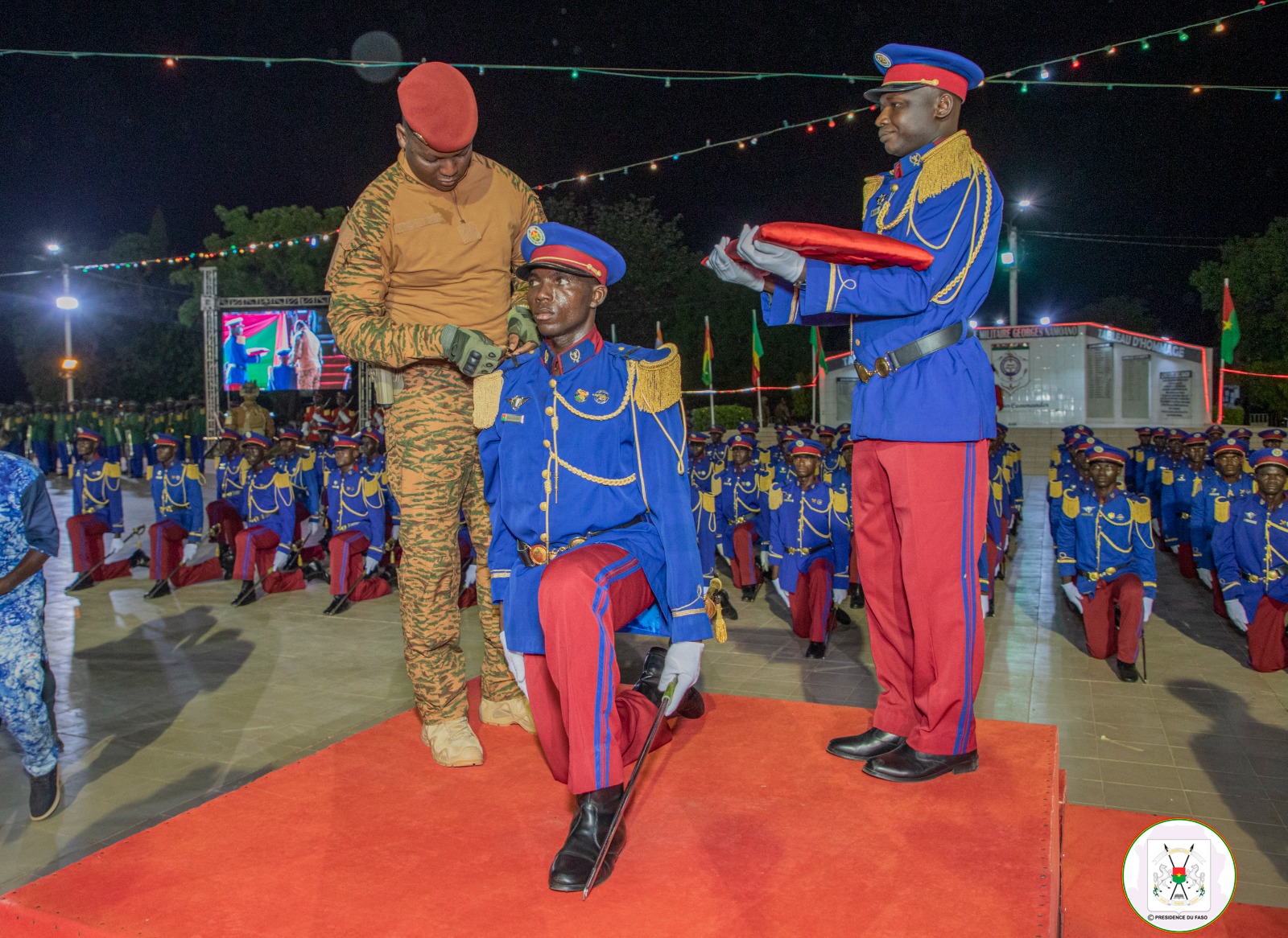 Académie Militaire Georges Namoano : la promotion « Faso Kanu » prête à défendre la patrie jusqu’au sacrifice suprême
