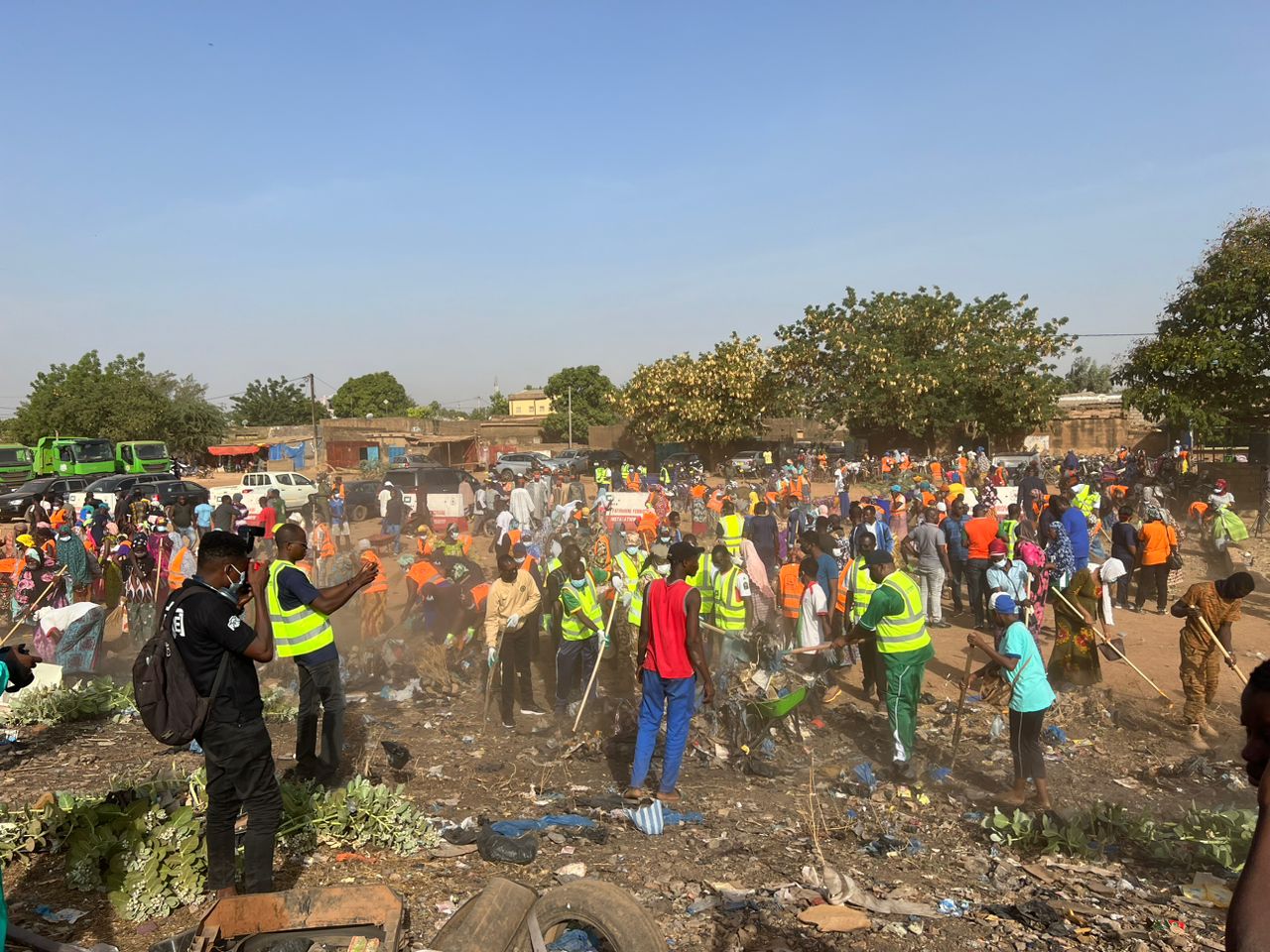 Burkina/ Assainissement : La SOPAFER-B assainit le site du triangle de retournement de Nonsin