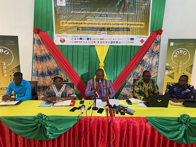 SNC/Bobo 2024 : « A 72 heures de l’ouverture officielle de la biennale, tout est fin prêt », rassure le comité national d’organisation