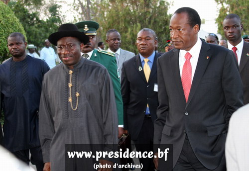 Blaise Compaoré participera le 11 novembre 2012 à un sommet extraordinaire de la CEDEAO à Abuja sur la crise malienne
