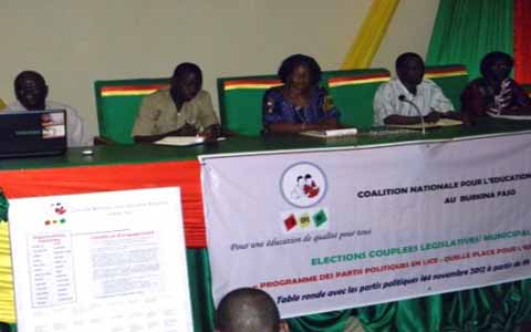 Elections couplées du  2 décembre : les partis en lice s’engagent en faveur  de l’éducation