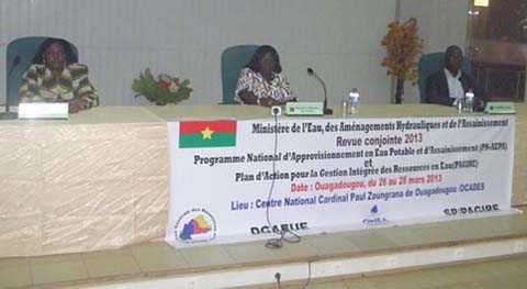 Secteur de l’eau et de l’assainissement au Burkina : Des engagements pris pour 2013