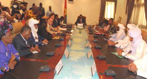 Négociations inter-maliennes à Ouaga : Un projet d’accord mais pas encore de signatures des parties